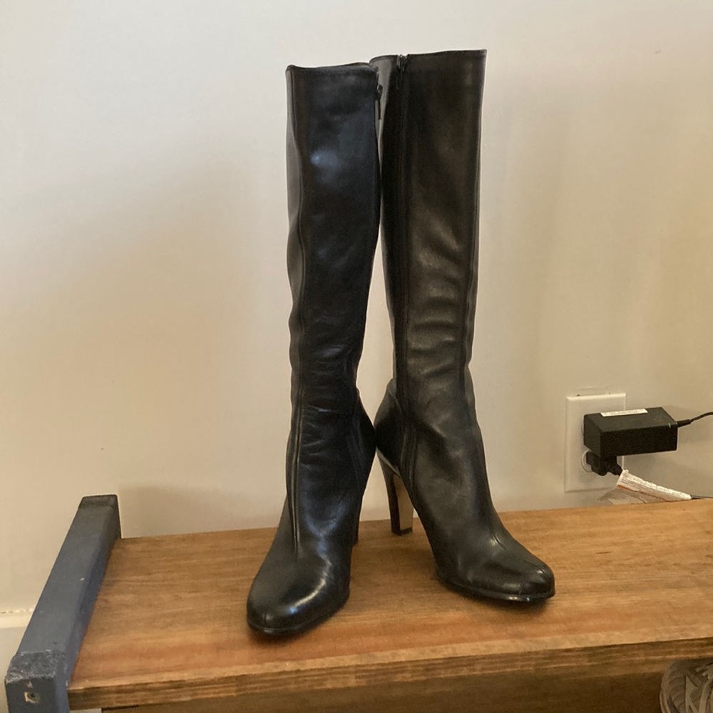 Black Tahari Treo tall boots women’s size 8.5